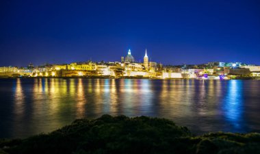 Valetta şehri geceleri