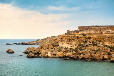 Sahil şeridi Gozo Adası, Malta