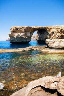 Azure pencere, Malta, AB
