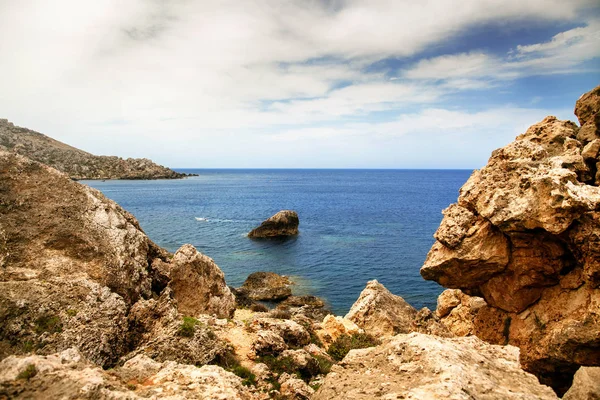 Bahía de Oro en Malta — Foto de Stock