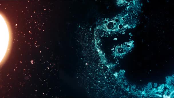 Particle seamless background — Stockvideo