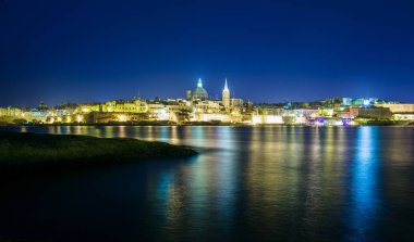 Valetta şehri geceleri