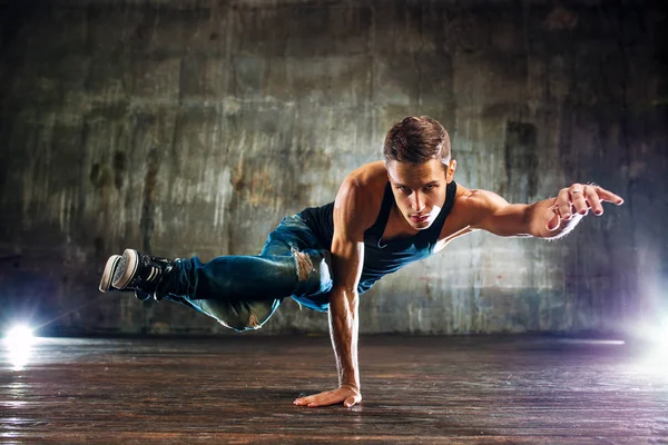 Break dance hombre — Foto de Stock