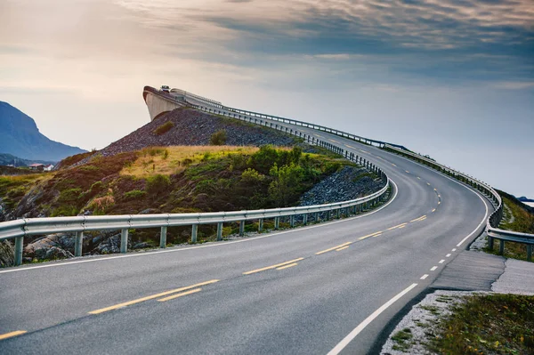 Modern bridge in Norway — Stock Photo, Image