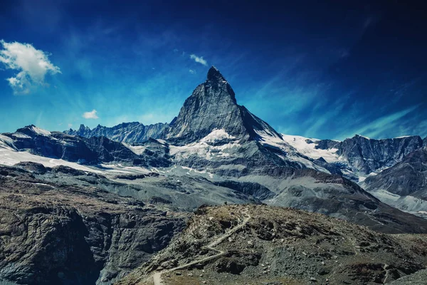 Matterhorn mountain landskap — Stockfoto
