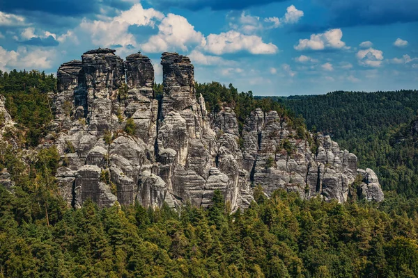 Adrspach-Teplice rocas en checo —  Fotos de Stock
