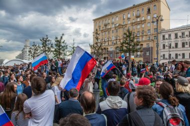 Yolsuzluk karşı protesto