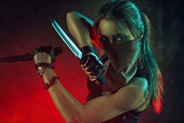 Güçlü kadın savaşçı