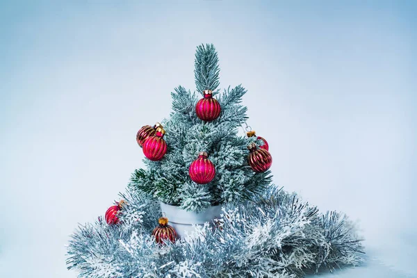 Kleiner Neujahrsbaum — Stockfoto