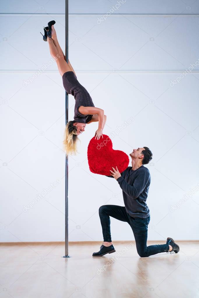 Pole dancers love
