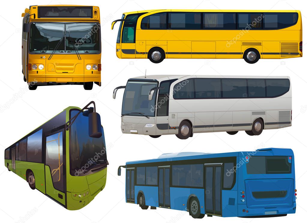 Set of buses