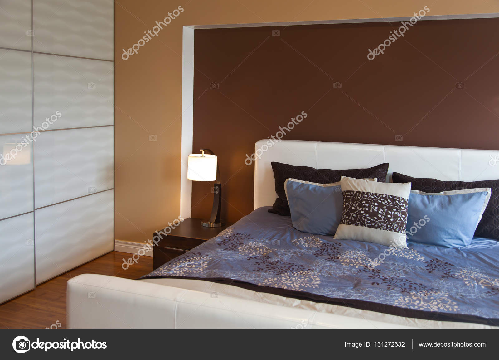 Design d\'intérieur chambre à coucher moderne appartement ... Design d\'intérieur chambre à coucher moderne appartement ...