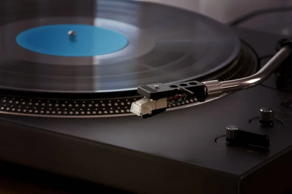 Vintage Vinyl Record Player Turntable — Stock Photo, Image