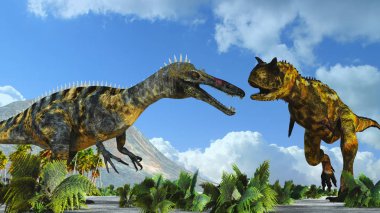 Görüntünün iki Dinozorların Şafağı 