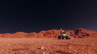3D resimli Marslı Gezgin resmi