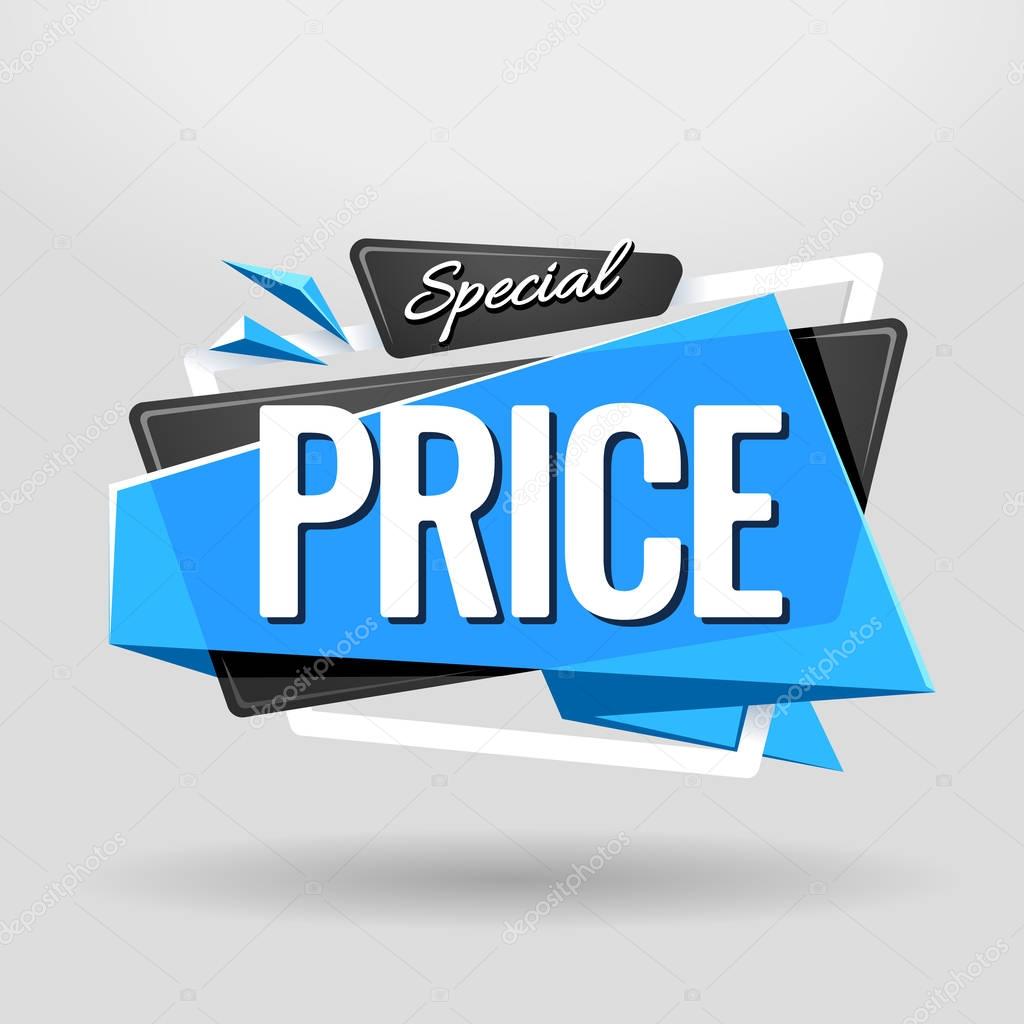 Special Price Geometric Banner