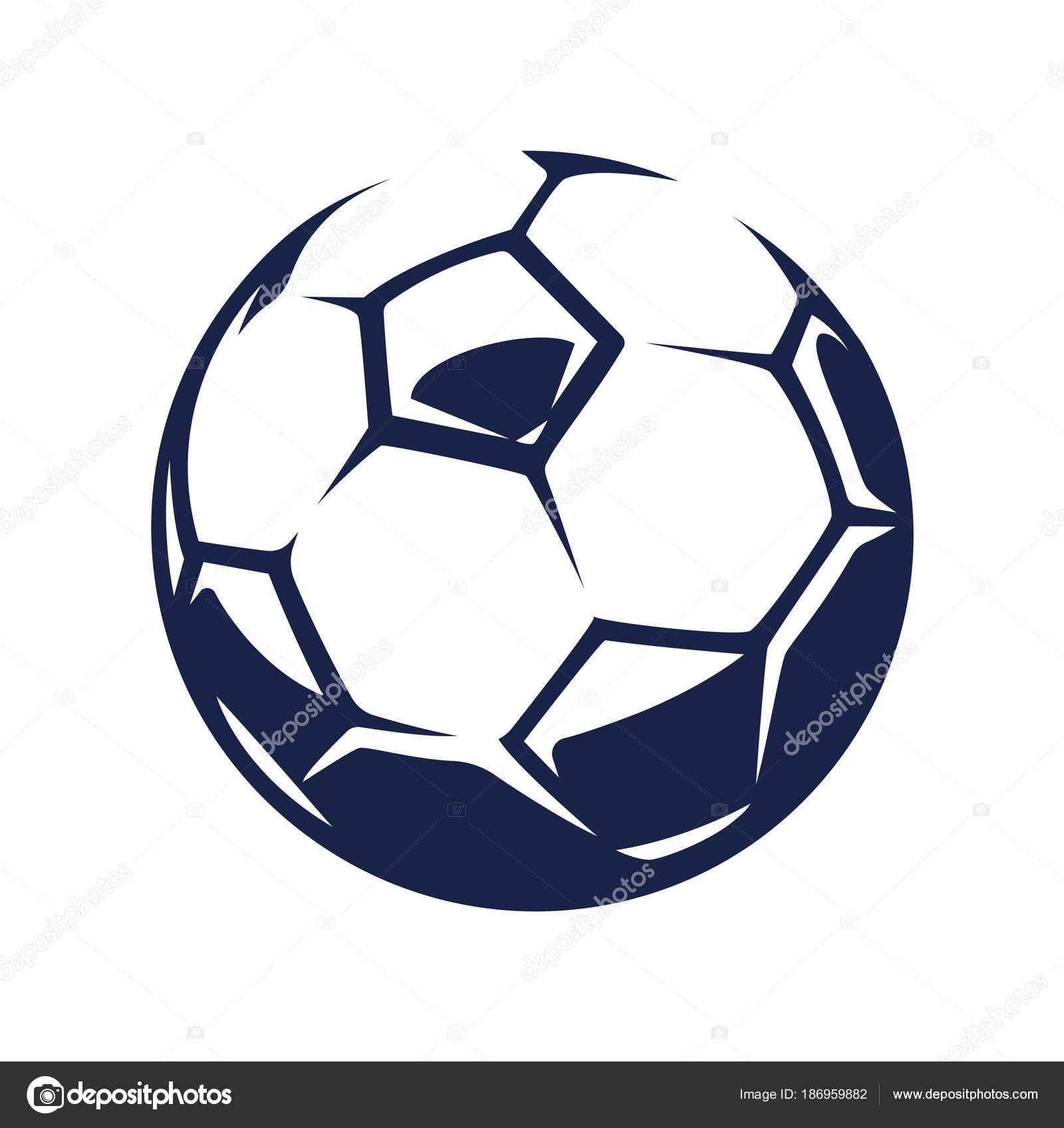 Vector Soccer Ball ??? Stock Vector ?? Vecster 186959882