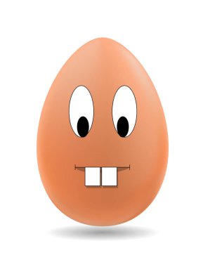 İfadeli yumurta tasviri