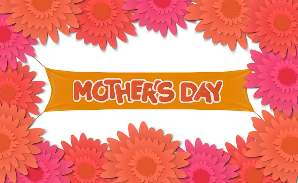 Mother day, holiday background. can be use for sale advertisement, backdrop. vector