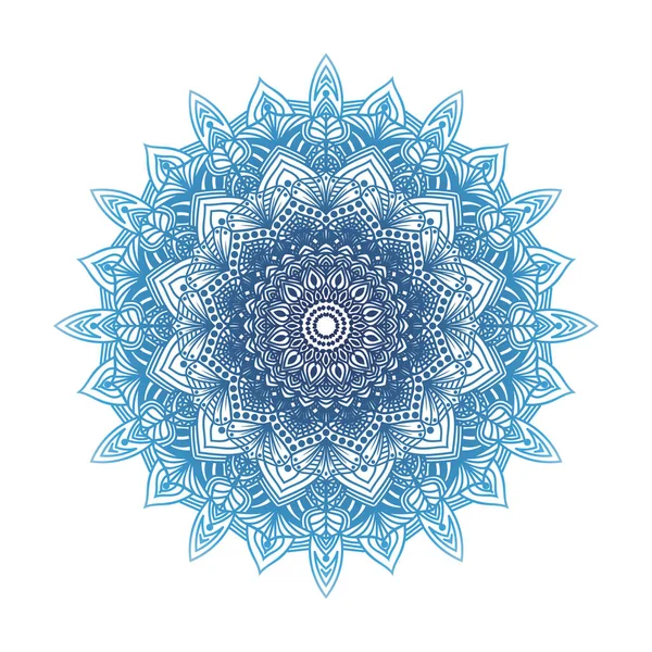 Mandala. Dekoratif yuvarlak süsleme. Anti-stres terapisi desen. — Stok Vektör