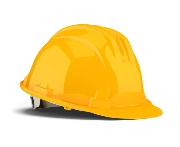 Capacete de construção amarelo — Fotografia de Stock