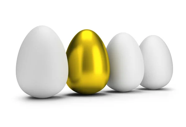 One golden egg — Stock Photo, Image