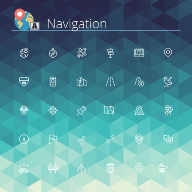 Navigasyon Satırı Simgeleri