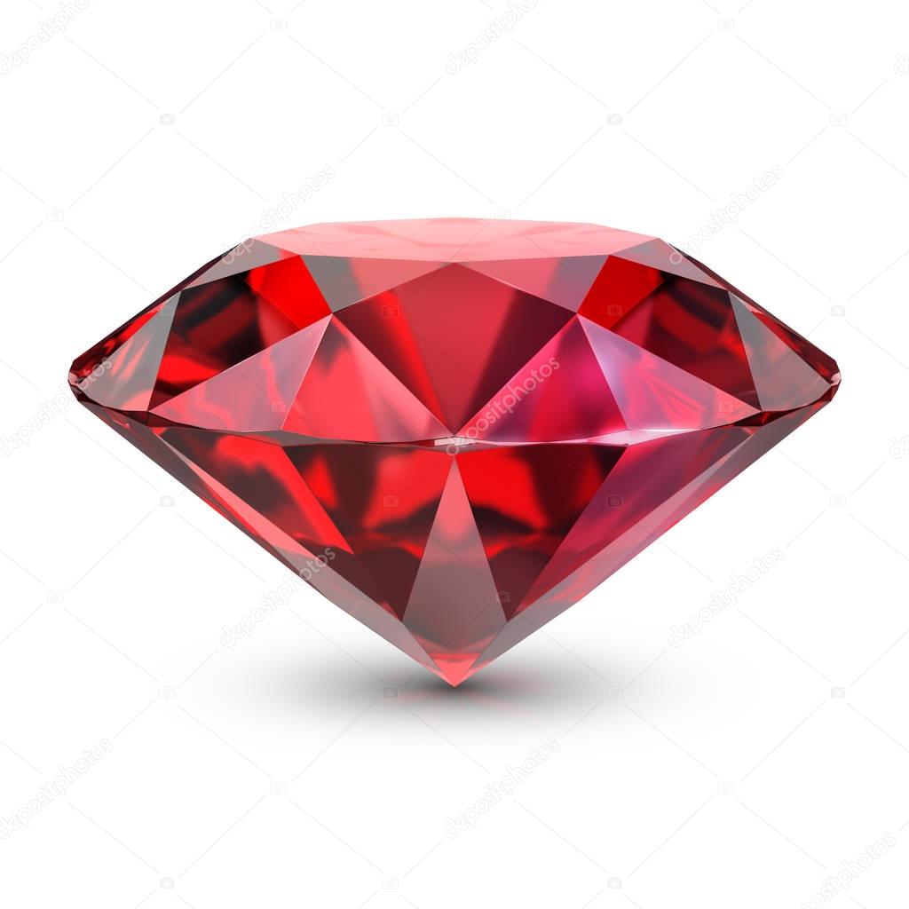 Great magnificent ruby