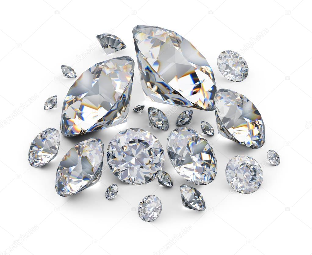 placer of diamonds
