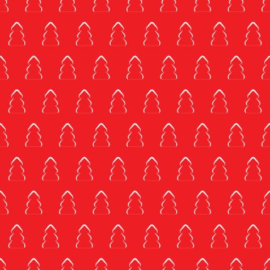 Çam ile Seamless modeli. Modern şık doku. Geometrik til