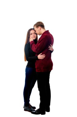  adam sarışın ve esmer kız pantolon 