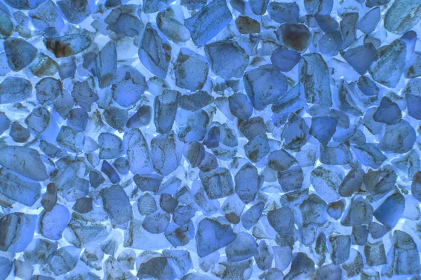 Αφηρημένο μπλε φόντο βότσαλα διάσπαρτα χοντρό — Φωτογραφία Αρχείου