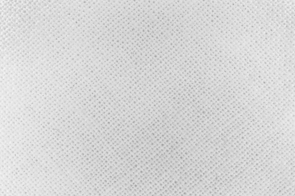 Toile de fond tissage de tissu blanc gros plan — Photo