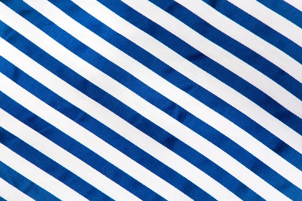 Image Blue White Striped Pattern Fabric — Stock Photo, Image