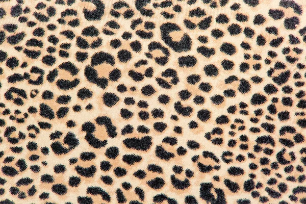 Image Background Exotic Fabric Imitation Leopard Skin — Stock Photo, Image