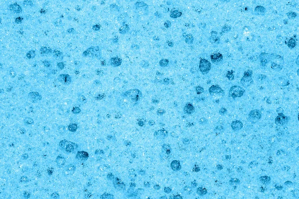Image Background Slice Texture Foam Rubber Blue — Stock Photo, Image