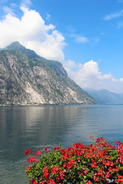 Lago Como, Lecco, Itália — Fotografia de Stock