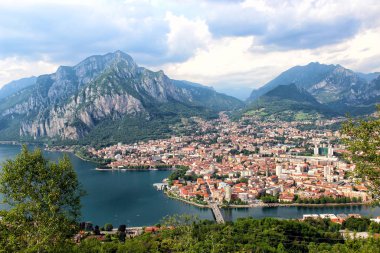 Lecco, lake Como, İtalya