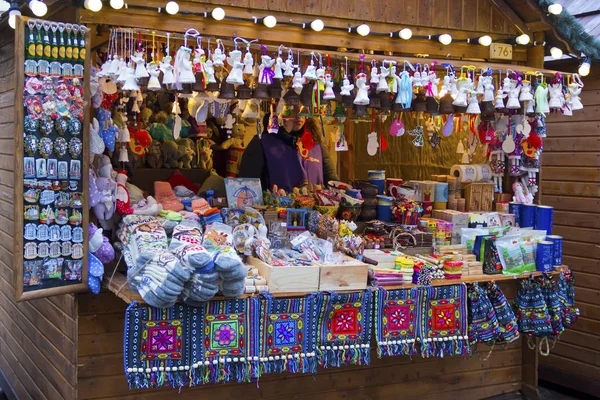 Christmas market in Lviv, Ukraine — Stock Photo, Image