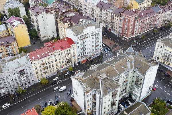 Киев, Украина - вид с воздуха — стоковое фото