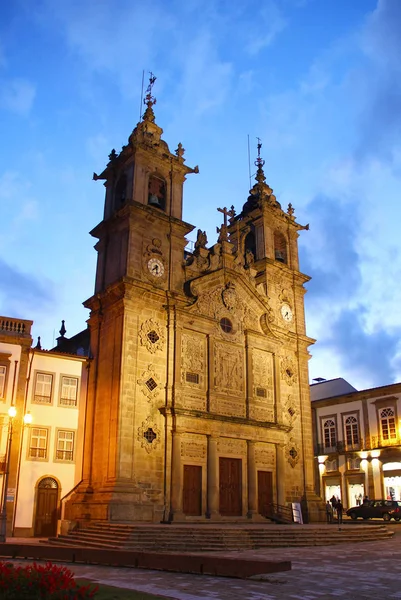 Церковь Святого Креста, Брага, Португалия — стоковое фото