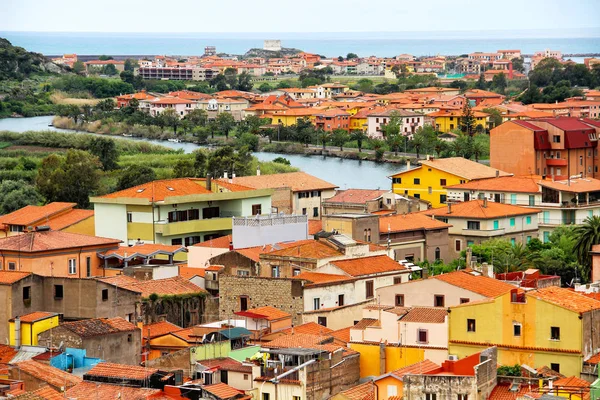 Bosa, Sardunya, İtalya — Stok fotoğraf