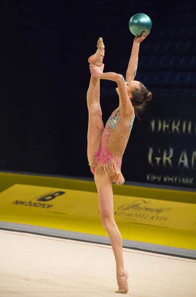 Rytmické gymnastiky mezinárodní pohár v Kyjevě — Stock fotografie