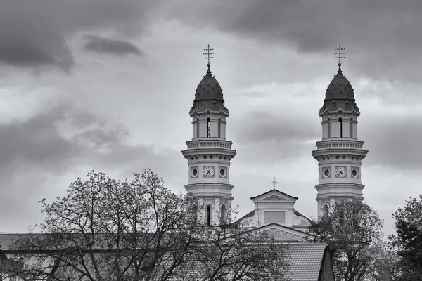 Greek Catholic Cathedral, Uzhgorod, Ukraine — Stock Photo, Image