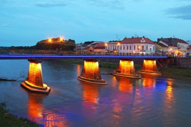 Yaya köprüsü, Uzhgorod, Ukrayna