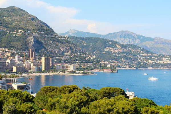 Monaco - Monte-Carlo weergave — Stockfoto