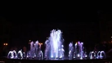 Dans eden çeşme bağımsızlık Meydanı Kiev, Ukrayna