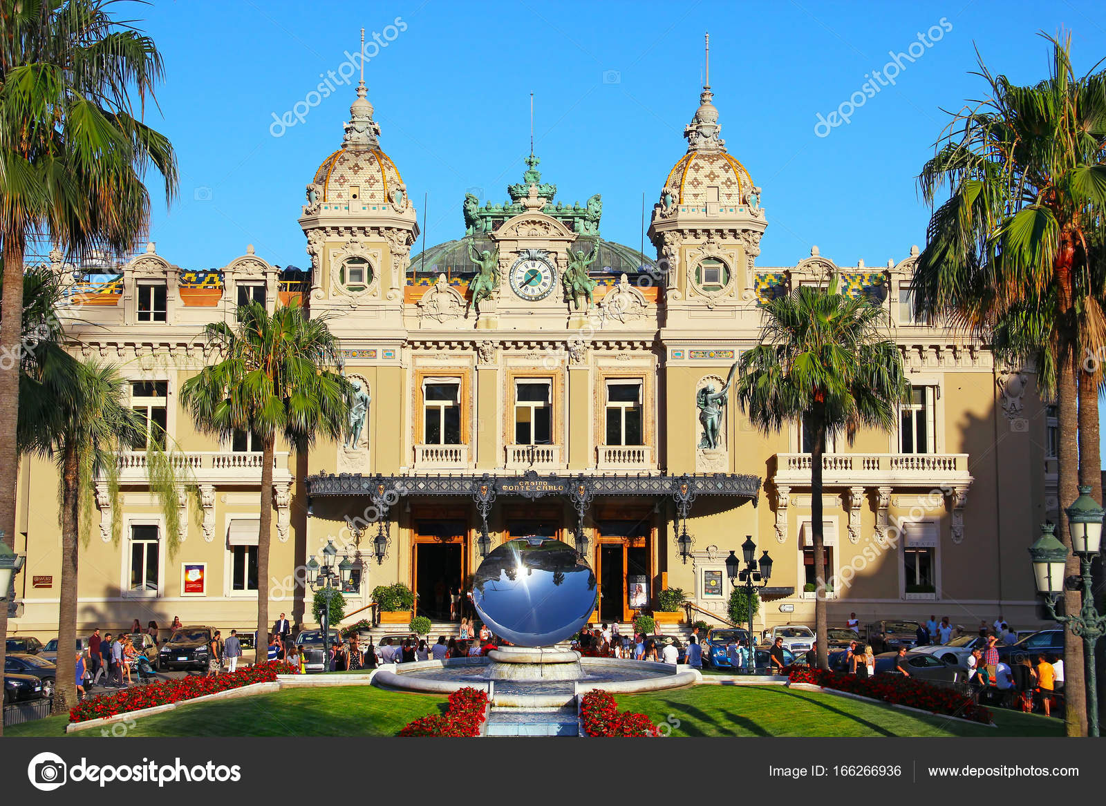 Casino de Monte-Carlo, Monaco — Redaktionelles Stockfoto ...