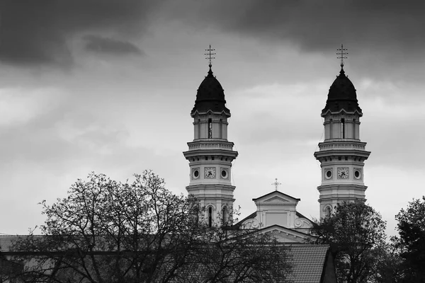 Greek Catholic Cathedral, Uzhgorod, Ukraine — Stock Photo, Image