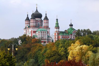 St. Panteleimon Cathedral, Kyiv, Ukraine clipart